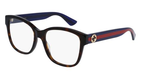 gucci blue glasses frames|Gucci frames glasses for women.